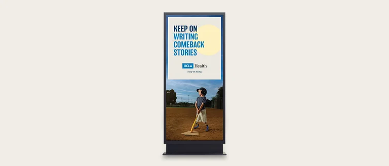 UCLA Health Kiosk Ad