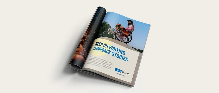 UCLA Health magazine Ad