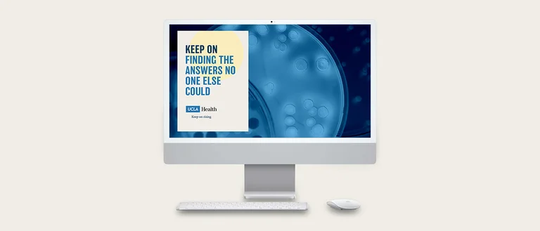 UCLA Health monitor Ad