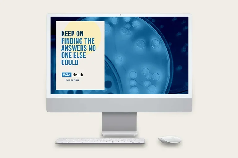 UCLA Health monitor Ad