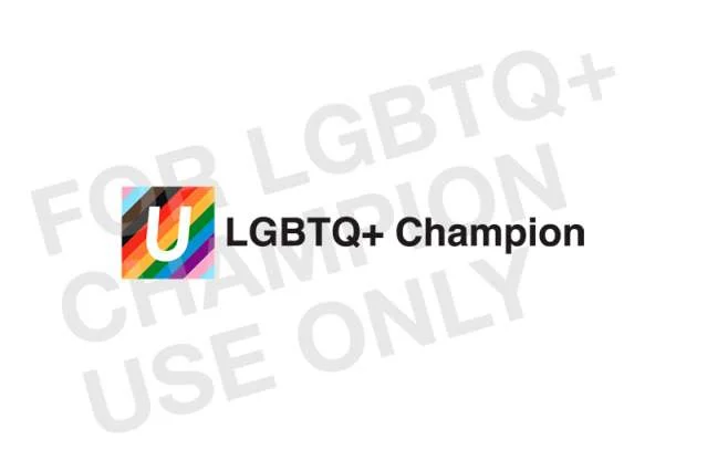 LGBTQ+ Champion Logo