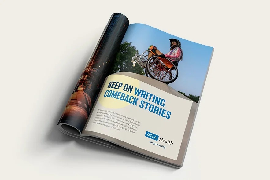 UCLA Health magazine Ad
