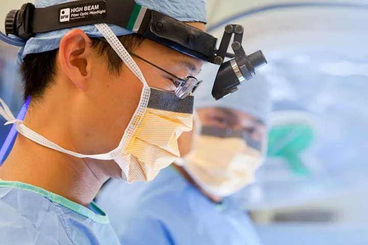 Doctor with glasses